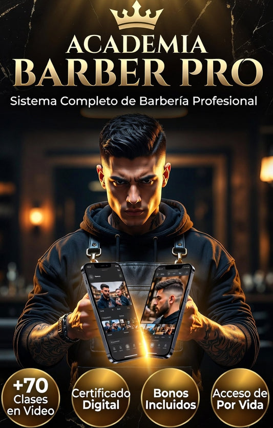 Curso Completo de Barbería Profesional Desde Cero